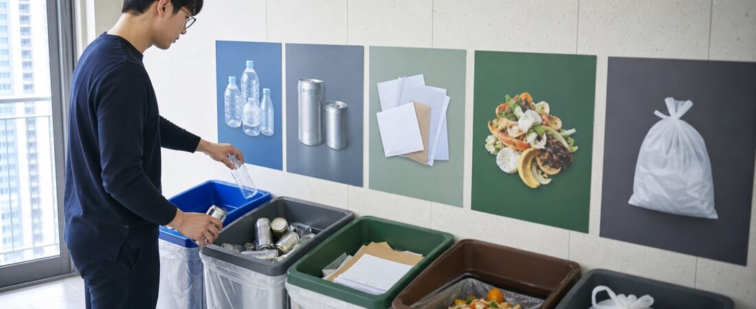 How to Separate Trash and Recycling in Korea